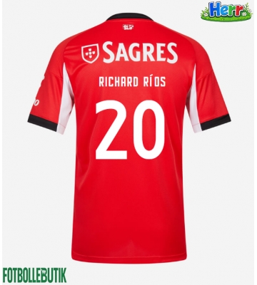 Benfica Richard Rios #20 Hemmatröja 2025-26 Kortärmad